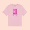 COMESEELIGHTPINKTEE - Flim Flam Merchandise